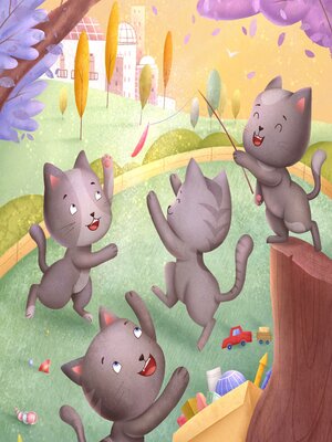 cover image of Kitty the cat learns to share